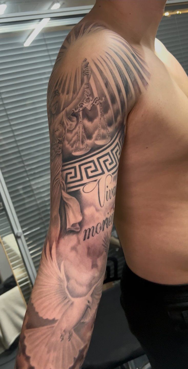 Full Sleeve · Lady Justice