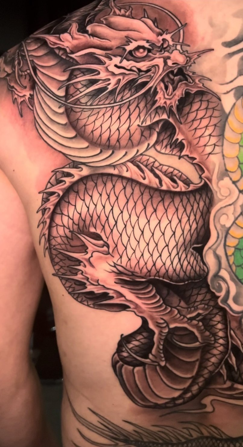 Back · Dragon